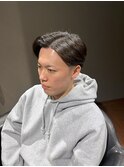 ビジネスツーブロックショート ナチュラルセンターパート