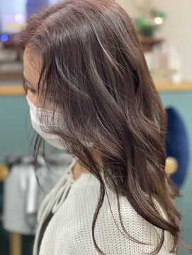 スナリー(Snaly) ブリーチなしダブルカラー/ミルクティーベージュ/ベージュ/首里