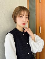 バランス 天王寺店(Balance)&nbsp;大人可愛いマッシュショートオリーブベージュ