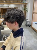 波巻メンズパーマ