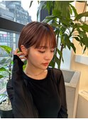 髪質改善*ショコラブラウン丸みショート*【Zina京都河原町】