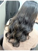 韓国風パーマ コテ巻き風パーマ ストデジ ストカール