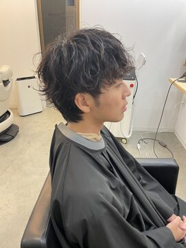 ザワン(The one) サーフカール×シャドウパーマ×韓国マッシュ×ダークアッシュ