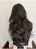レイヤーカット艶カラー透明感カラーナチュラルハイライト