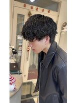 テトラ バイ ネオリーブ 横浜西口店(tetra by neolive)&nbsp;横浜★メンズパーマ波巻きスパイラル！！