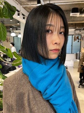 キャロルガーデンズ ボコカ 表参道(Carroll Gardens bococa) 【kacho】切りっぱなしボブ