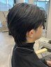 自然な毛流れを可能に♪men,s 曲がる縮毛矯正+カット