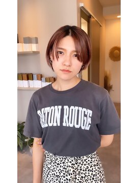 キイヘアーデザイン(key hair design) ショート/ボブ/縮毛矯正/前髪カット/ハイライト/前髪カット