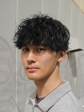 ビカムメンズヘアー 栄店(become men's hair) 名古屋/栄/波巻きツイスパMIX/波巻きパーマ/ツイスパ