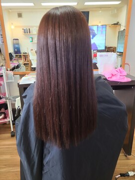 ウォーク(Walk) 髪質改善しながら潤い☆さらつやヘアストレート