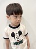 キッズカット（未就学児）￥4400