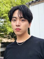 ミドル(MIDDLE)&nbsp;ニュアンスパーマ/コンマヘア/府中