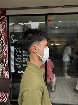 スウェル 船橋店(Swell) #サーフカール#スパイキーショート#ブルーブラック#船橋