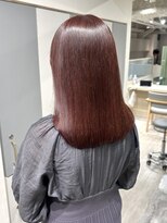 ラベスト キョウト(LOVEST)&nbsp;柔らかピンクのまとまるセミロング＊/髪質改善/京都河原町