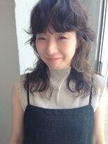 アルテヘアー(arte HAIR) 【arteHAIR】カジュアルウェーブ×ウルフミディ