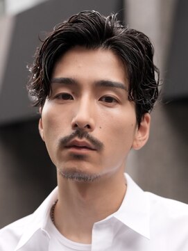 エリマ 横浜西口(elima) 横浜西口センターパートニュアンスパーマフェザーショート緩め