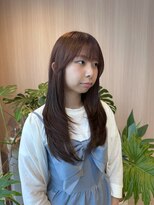 オン キャナルシティ博多前店(on)&nbsp;【竹内哉汰】秋ピンクブラウン×レイヤー/透明感/20代/博多