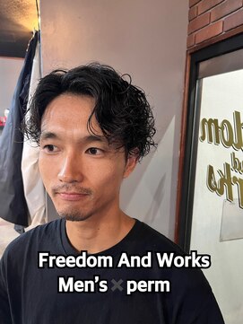 フリーダムアンドワークス 2nd(Freedom And Works) 大人カジュアルパーマ