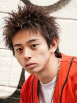 オーシャントーキョーオーバー 渋谷(OCEAN TOKYO OVER) メンズ波巻きツイスパニュアンススパイラルスパイキーショート