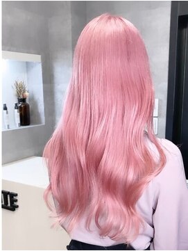 モーション 新宿(motion) ペールピンク ピンクベージュ ケアブリーチ