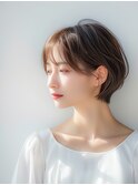 20代30代40代 透明感くびれ小顔大人ショートボブ#10