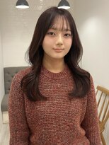 ラヴィズム 長岡店(LUVISM) 韓国/顔周りレイヤー/ダブルカラー/ベージュ/前髪新潟長岡宮関