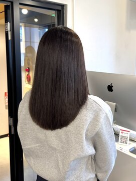 艶ロング　新宿/髪質改善/透明感カラー/小顔カット/レイヤー