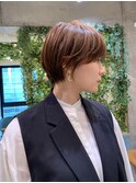 髪質改善/大人ガーリー/似合わせカット/ショートボブ前髪/大宮
