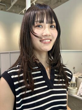 フィルムス 田町芝浦(FILMS) 黒髪/クラゲヘアー/オリーブグレー/小顔/ココアベージュ/田町