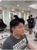 春◎メンズ20代30代短髪パーマなし黒髪ビジネス