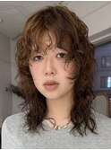 髪質改善パーマ透明感カラーダブルカラーブリーチ
