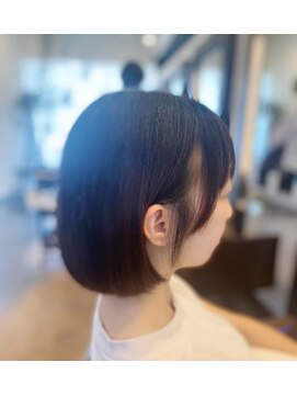 アトリエファゴ ハナミズキ店 【Chikano】乾かすだけでまとまる！内巻きボブ