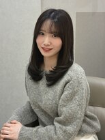 ジーナ 札幌(Zina) 髪質改善*ミィディアムレイヤー*美髪 【Zina 札幌】