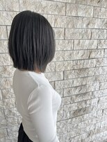 フラット 千葉(Flat.) ぱつっとボブ×表面レイヤー 【千葉.千葉駅】