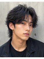 アイトーキョー 名古屋栄(AI TOKYO)&nbsp;ニュアンスパーマ/フェザーパーマ/センターパート/名古屋/栄