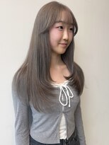 ロックス バイ マグ 松本(rocks BY MAG)&nbsp;ブリーチ×透明感ミルクティーグレージュ◎20代30代小顔レイヤー
