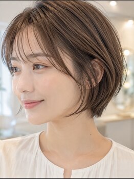 アズールサン 草加西口店(azule-sun)の写真/ショートにしたいけど似合うか不安…そんな方でもあなたのなりたいを叶えるカットで褒められヘアに…☆草加