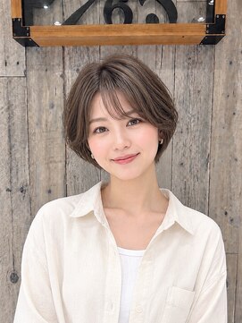 アース 熊本光の森店(HAIR&MAKE EARTH) 大人ショートボブ