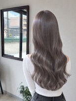 クロノス(KURONOSU)&nbsp;透明感グレージュ×艶髪ロング