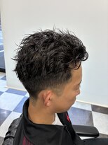 エン フェイバリット ヘアー(en favorite hai) 朝ラクセットのショートパーマ