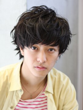 マイロ(mailo) 【mailo】2015 S/S　黒髪×ツーブロック×無造作×マッシュ