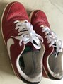 クリーム(Cream) NIKE エアフォースワン収集。1番履きやすくお気に入りです。