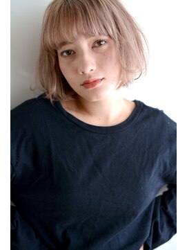 グリーン 渋谷(green) 顔周りニュアンス×ミニボブ