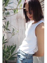 デパール 南青山(depart)&nbsp;【デパール 】イメチェン外ハネボブ美髪ワイドバング