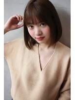 アンアミ オモテサンドウ(Un ami omotesando)&nbsp;【Un ami】《増永剛大》 　 小顔可愛い、おすすめナチュラルボブ