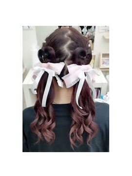 ヘアーメイク ティアラ(Hair make Tiara) 双子ヘア☆+゜