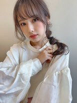 Emma  ecole シースルー前髪×おくれ毛お出かけアレンジ by.木村