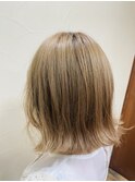 きりっぱなし外はねボブ