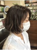大人の嗜みスイングボブ！デジタルパーマで！水素トリートメント