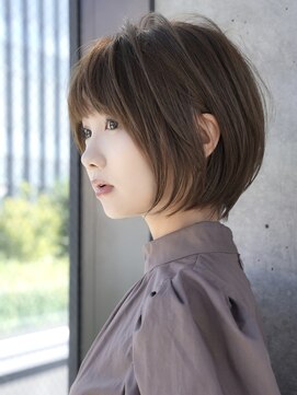エインアンリー 表参道(AIN.ANLY.) 前髪あり大人ショートボブ20代30代40代【AIN.表参道】川原大地